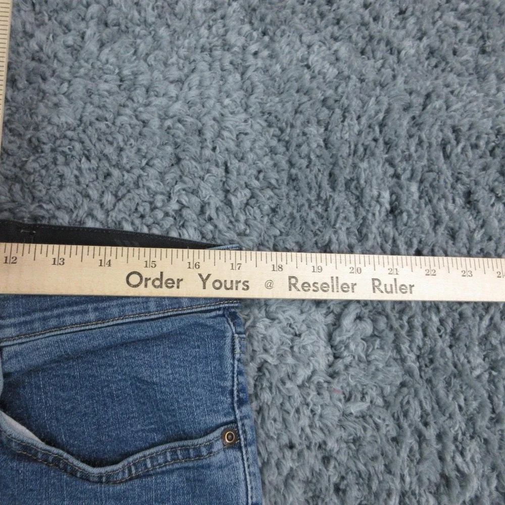 Wrangler Authentics Jeans Mens 34x30 Blue Denim Straight Leg Stretch 34x30* NWT